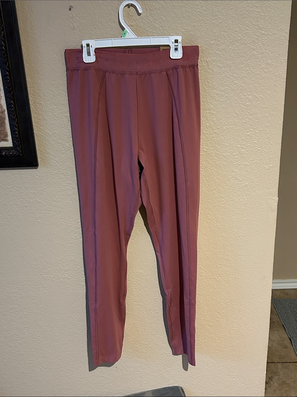 PINK Active High Waist Full Length Leggings Pink Size Large NWT